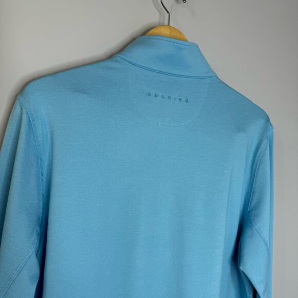 Dunning Golf Performance Quarter Zip Golf Pullover Men's Medium - Picture 5 of 9